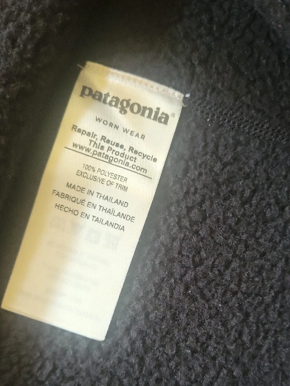 Patagonia Women's Quarter-Zip Better Sweater Pullover - Black - Large